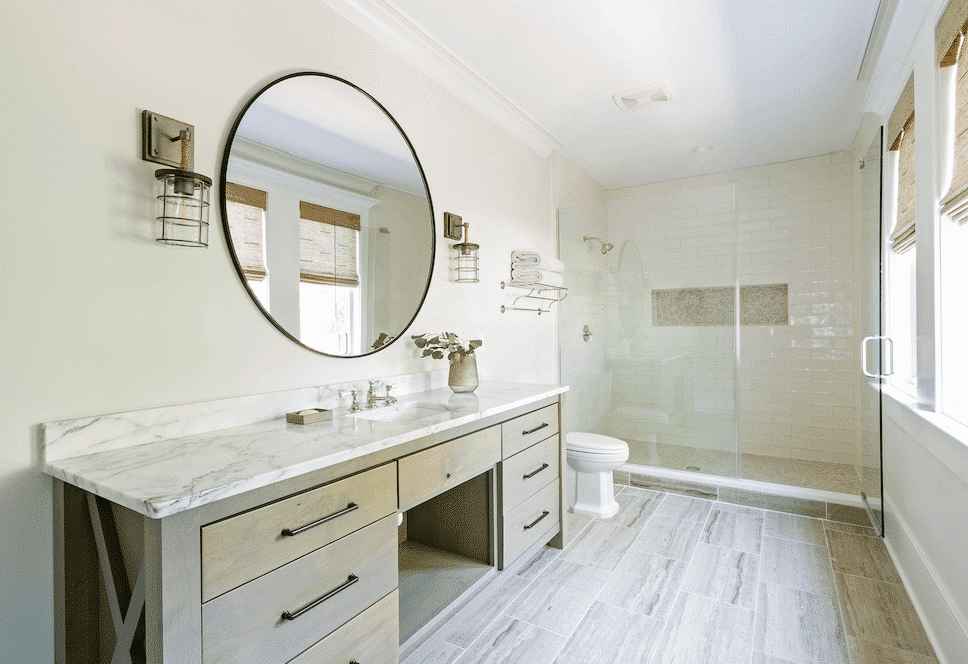 Angela Bathroom Project Eugene's Marble & Granite, Quartz Countertops