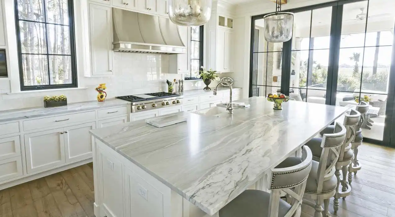 white granite