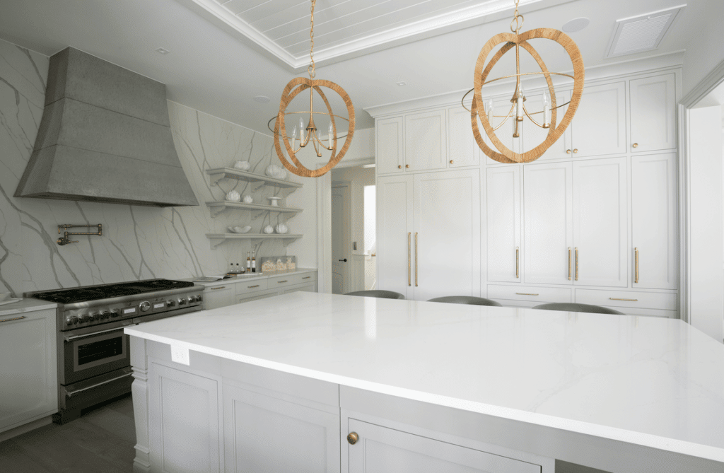 remodel kitchen with quartz countertop