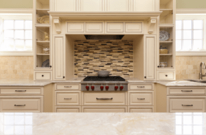 brown granite countertops