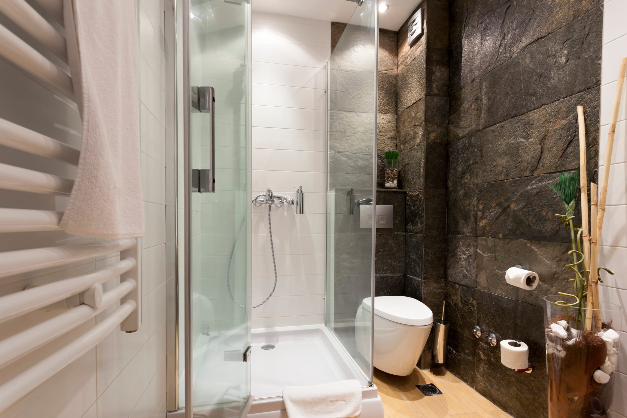 Charleston Corian Shower Pan
